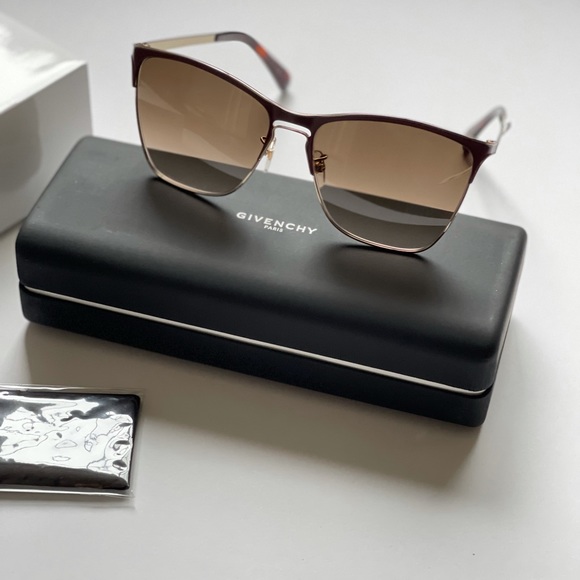 Givenchy 58mm Cat Eye Sunglasses NWT - Picture 9 of 13